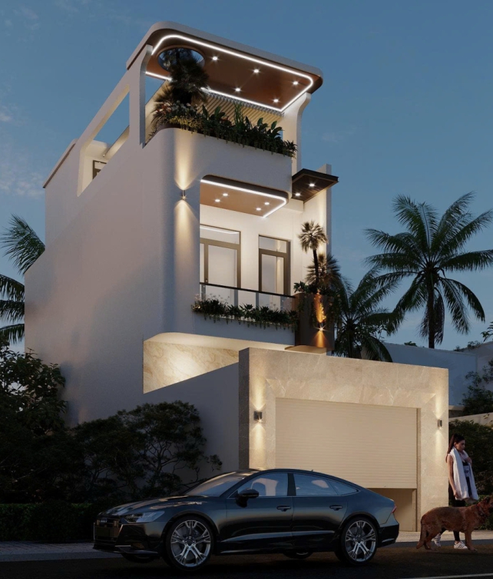 Nhà Phố Hiện Đại 2 Tầng tại đường Lê Duẫn, Long Thành, Đồng Nai - Mr.Đức