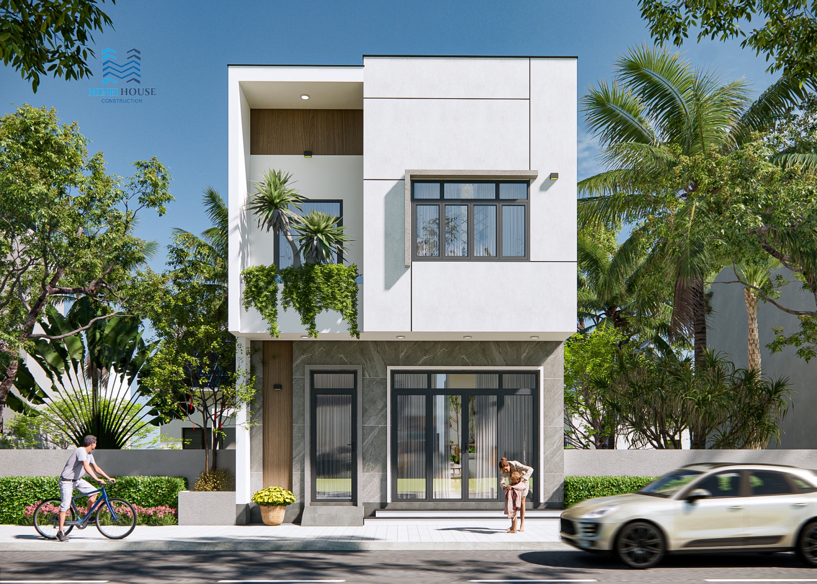Thiết Kế Nhà Phố Hiện Đại Cho Gia Đình tại Long Thành