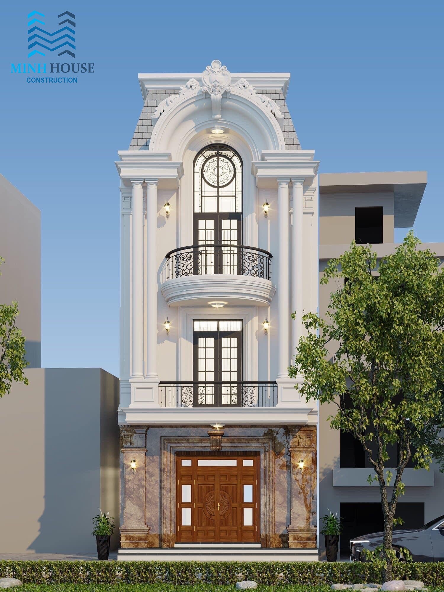 Nhà tân cổ điển 3 tầng