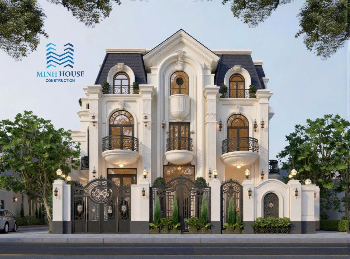 BIỆT THỰ TÂN CỔ ĐIỂN 